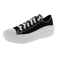 Upload the image to the Gallery viewer,Scarpe Canvas Color Chuck Taylor all Star Move Low Top 570256C Sportive Donna Nero | Bianco
