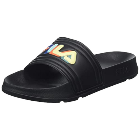 Ciabatte FILA Morro bay Logo Wmn, Mocassino Donna, Nero