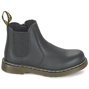 Stivaletti bambini ragazzo Dr. Martens 2976 Chelsea Junior Nero