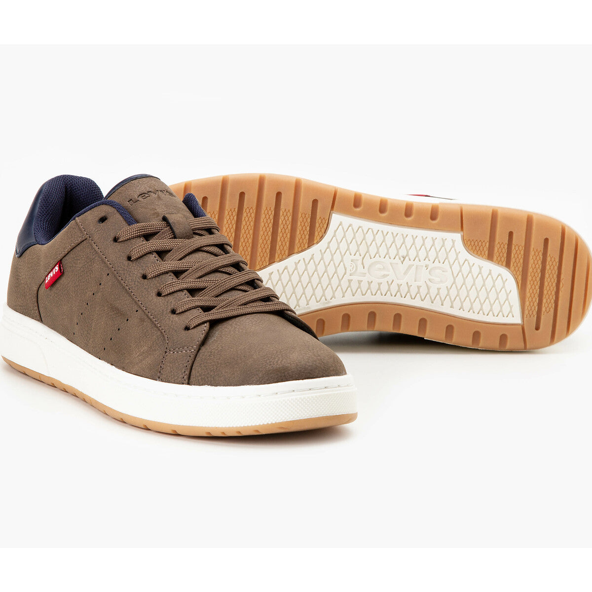 Levi's Sneakers Piper, Sneaker Da Uomo - Brown, Navy Blue