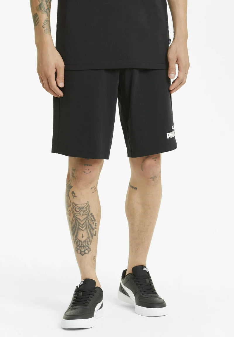 Puma ESS Jersey Shorts peacoat, Pantaloncini Uomo - Nero e Blu