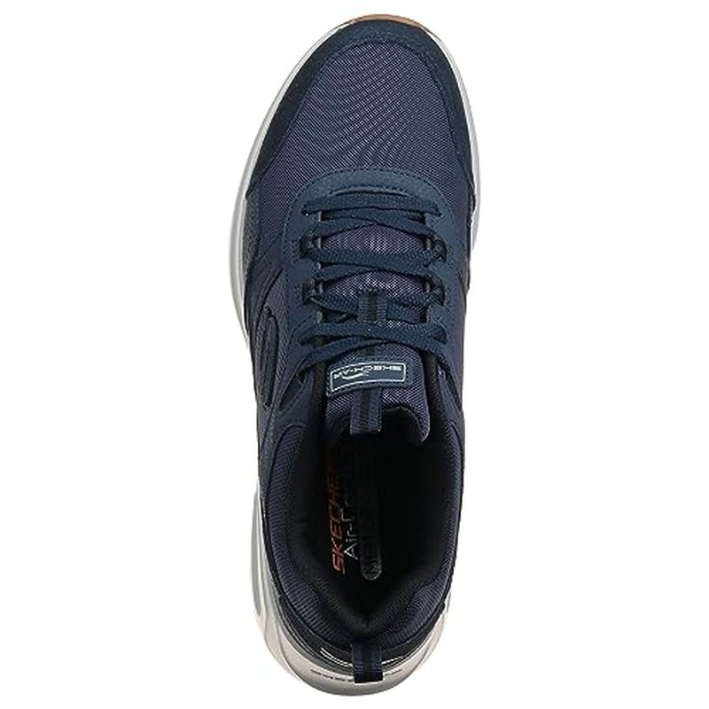 Skechers Skech-air Court Homegrown, Scarpe sportive Uomo, Navy Duraleather Trim