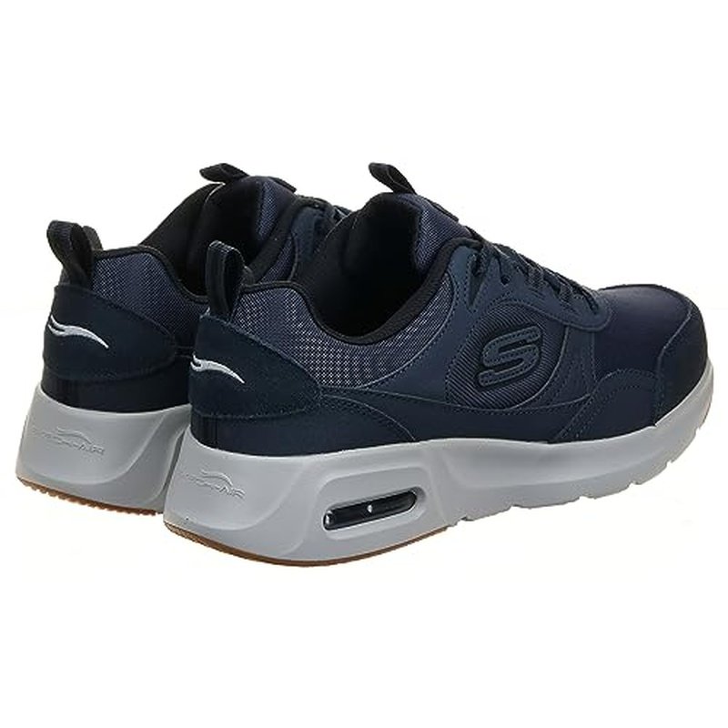 Skechers Skech-air Court Homegrown, Scarpe sportive Uomo, Navy Duraleather Trim