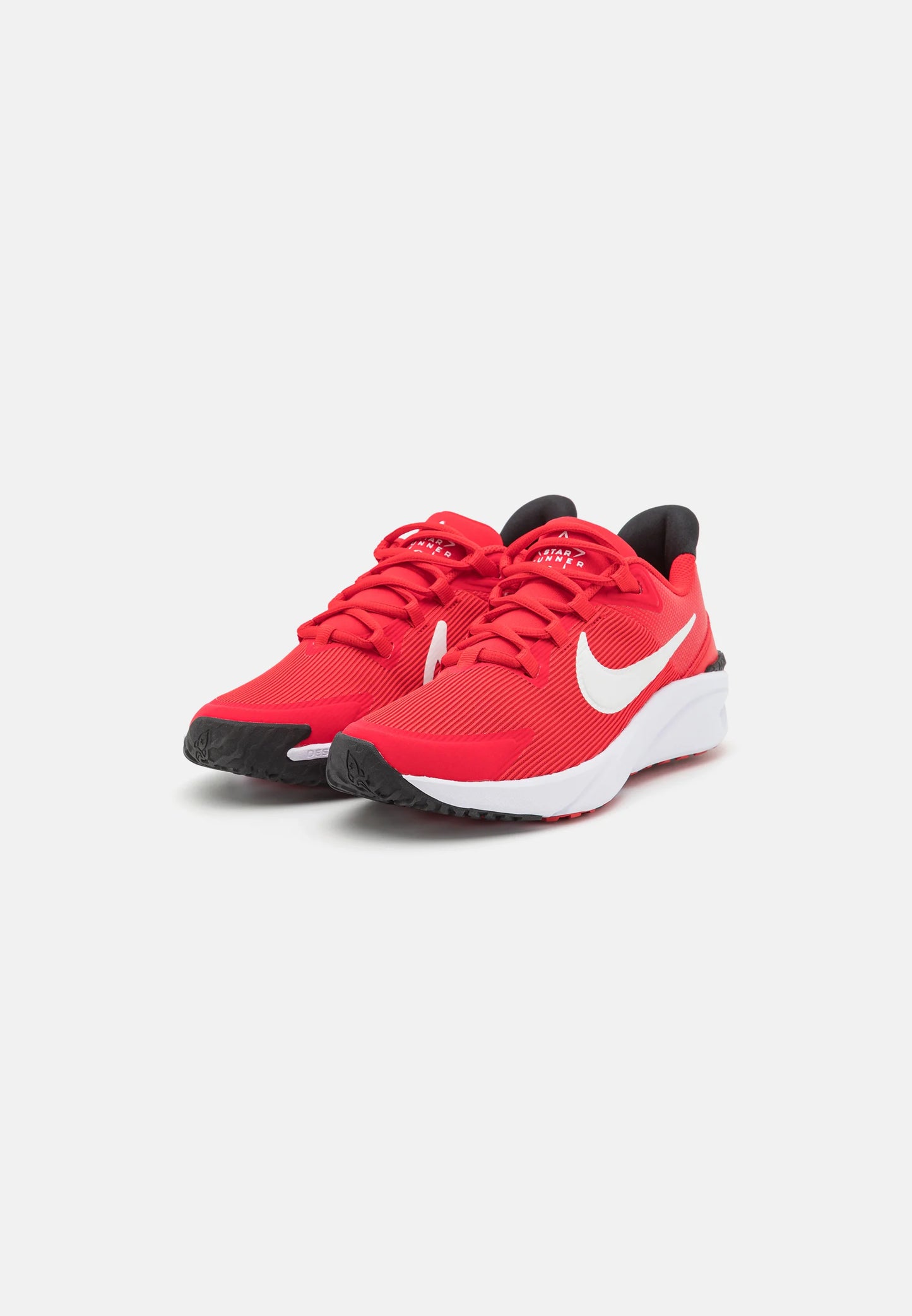 Scarpe Running Nike Star Runner 4 NN (GS) - Nero e Bianco / Rosso e Bianco