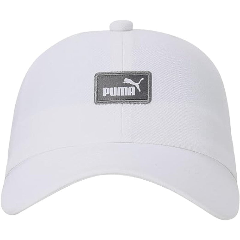 PUMA Ess cap III Berretto, Bianco, Taglia Unica Unisex-Adulto