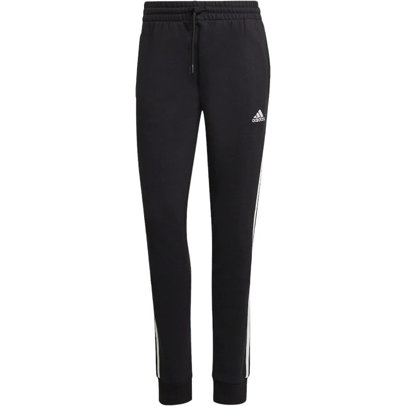 adidas Essentials 3-Stripes Pantaloni da allenmento, Black/White