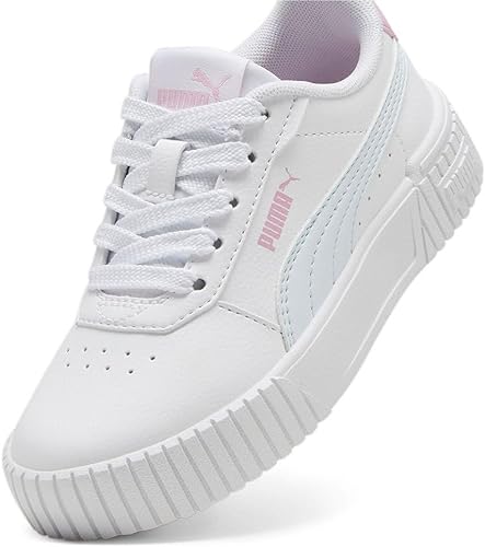 Puma Carina 2.0 PS, Scarpe da Ginnastica, White-Dewdrop-Pink Lilac