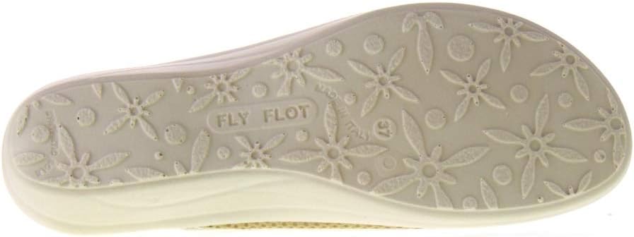 Fly Flot T4 429 FE, Pantofole Adulto - Beige, Blu