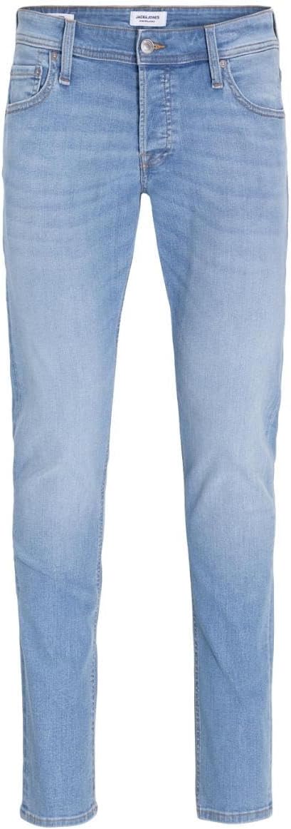 JACK & JONES Jjiglenn Jjoriginal Sq 330 Noos Jeans, Blu Denim, Uomo