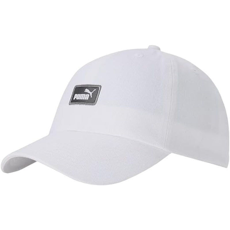 PUMA Ess cap III Berretto, Bianco, Taglia Unica Unisex-Adulto