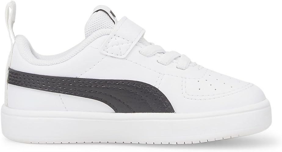 PUMA Rickie AC Inf, Scarpe da Ginnastica Unisex-Bambini e Ragazzi, Bianco / Blu