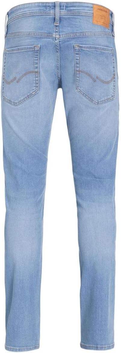 JACK & JONES Jjiglenn Jjoriginal Sq 330 Noos Jeans, Blu Denim, Uomo