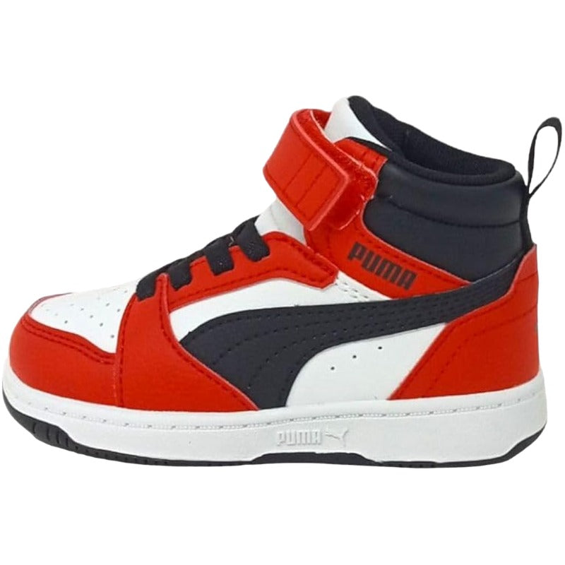 PUMA Rimbalzo V6 Mid AC+ PS, Scarpe da Ginnastica Unisex-Bambini e Ragazzi