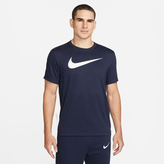 NIKE CW6936 M NK DF PARK20 SS Tee HBR T-Shirt Uomo - Blu, Bianco, Nero