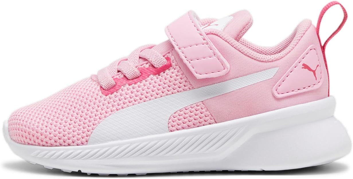 PUMA Flyer Runner V Inf, Sneaker Unisex-Bambini, Pink Lilac White Pink, 27 EU