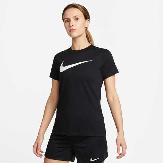 Nike Park 20, Maglietta Donna, Nero Bianco