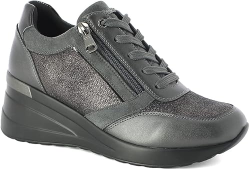 inblu Sneakers, Scarpe da Ginnastica Donna, Grigio