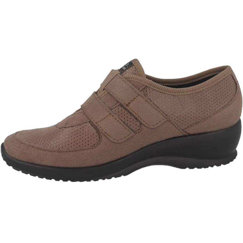 Fly Flot | Stretch Shoes Woman, Scarpe Donna con Velcro, Scarpe da Passeggio con Tomaia Stretch Adattiva in Microfibra Elasticizzata, Sottopiede Estraibile in Memory³