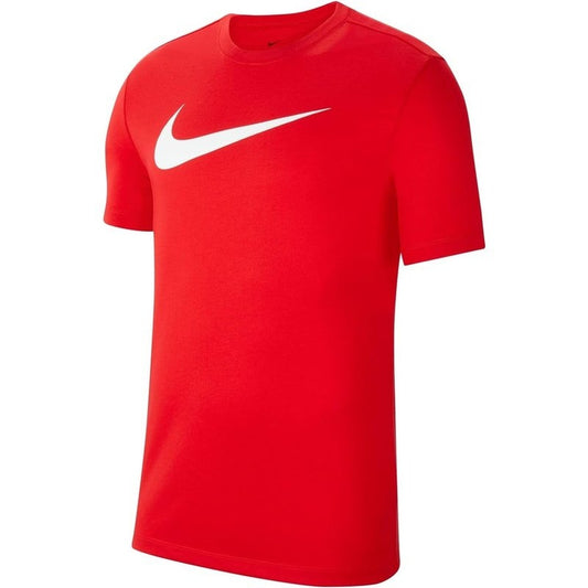 Nike T-Shirt da Uomo Team Club 20 Tee, CW6936, Rosso università/Bianco