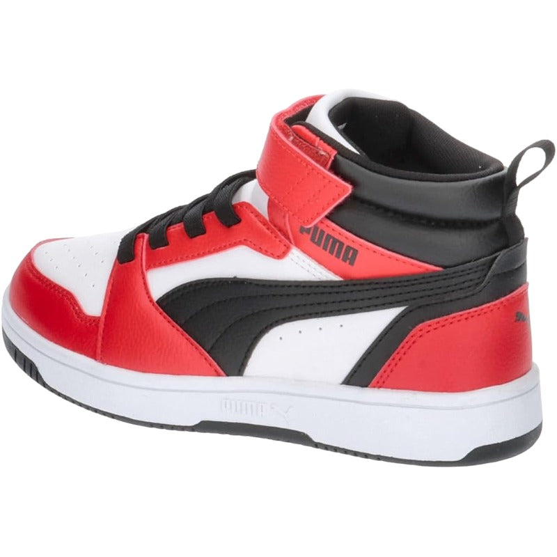 PUMA Rimbalzo V6 Mid AC+ PS, Scarpe da Ginnastica Unisex-Bambini e Ragazzi