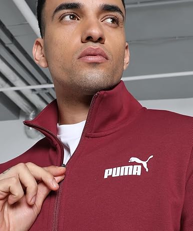 PUMA Tuta grigia da uomo con logo