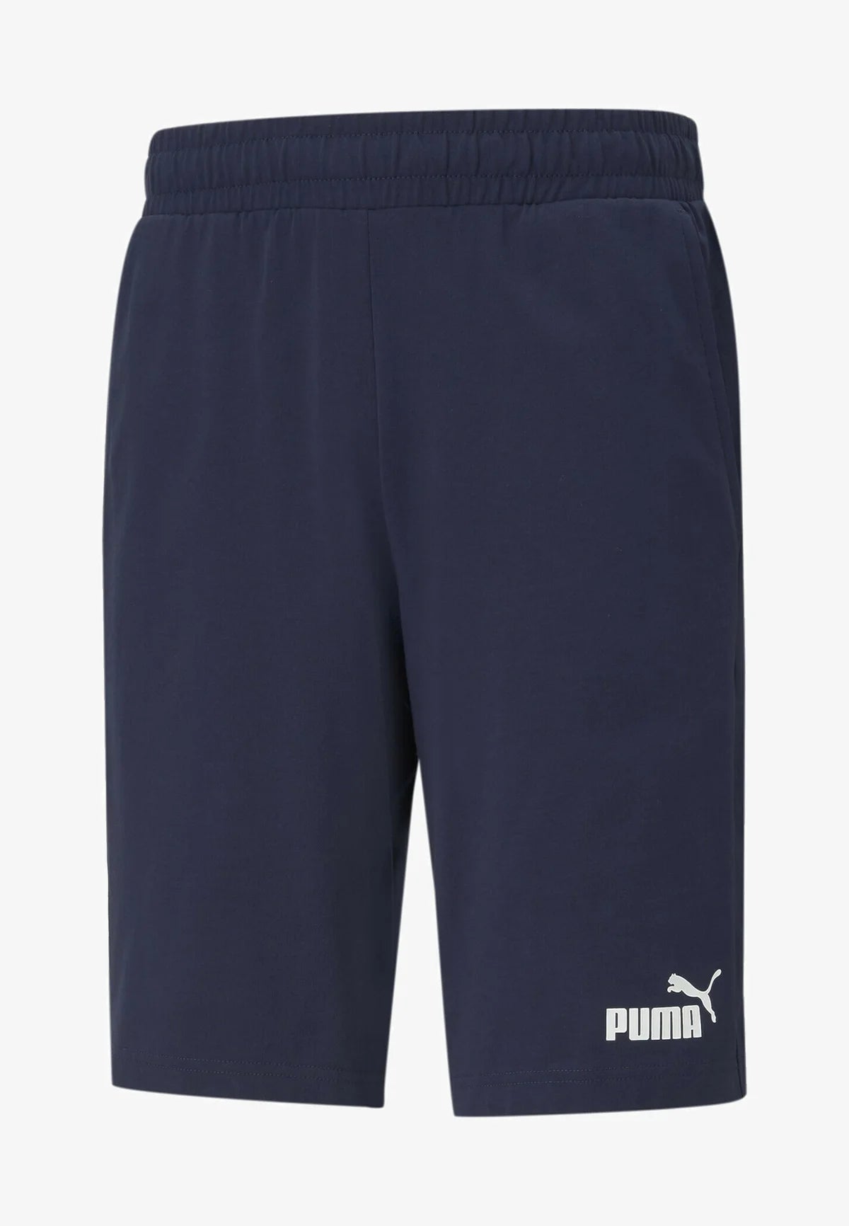 Puma ESS Jersey Shorts peacoat, Pantaloncini Uomo - Nero e Blu