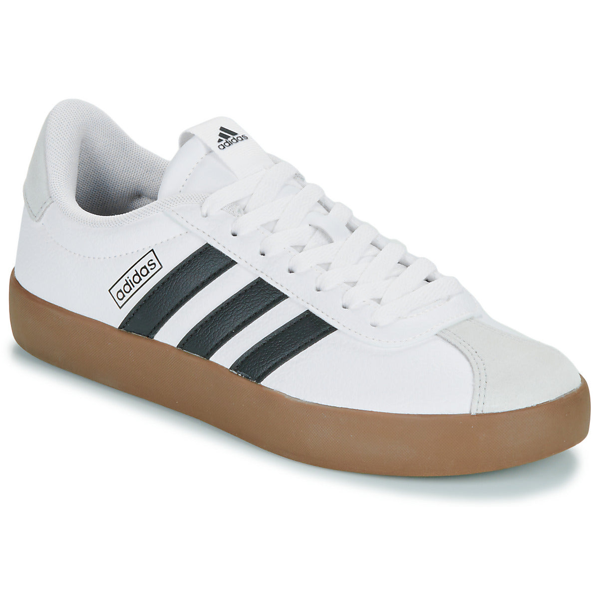 Adidas VL COURT 3.0, Sneaker Unisex Ragazzo - Bianco e Nero