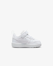 Carica l&#39;immagine nel visualizzatore di Gallery, NIKE Court Borough Low 2 (TDV), Sneaker Unisex - Bianco
