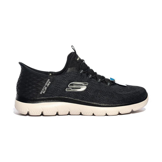 Skechers Summits KEY PACE 232469, Scarpe da Ginnastica Slip-Ins Uomo - Nero