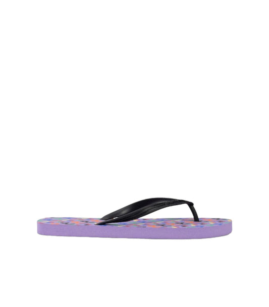 FILA Troy Logo Slipper - Infradito Donna - Viola/Black