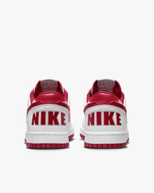 NIKE Big Nike Low, Sneaker Uomo - Bianco/Rosso