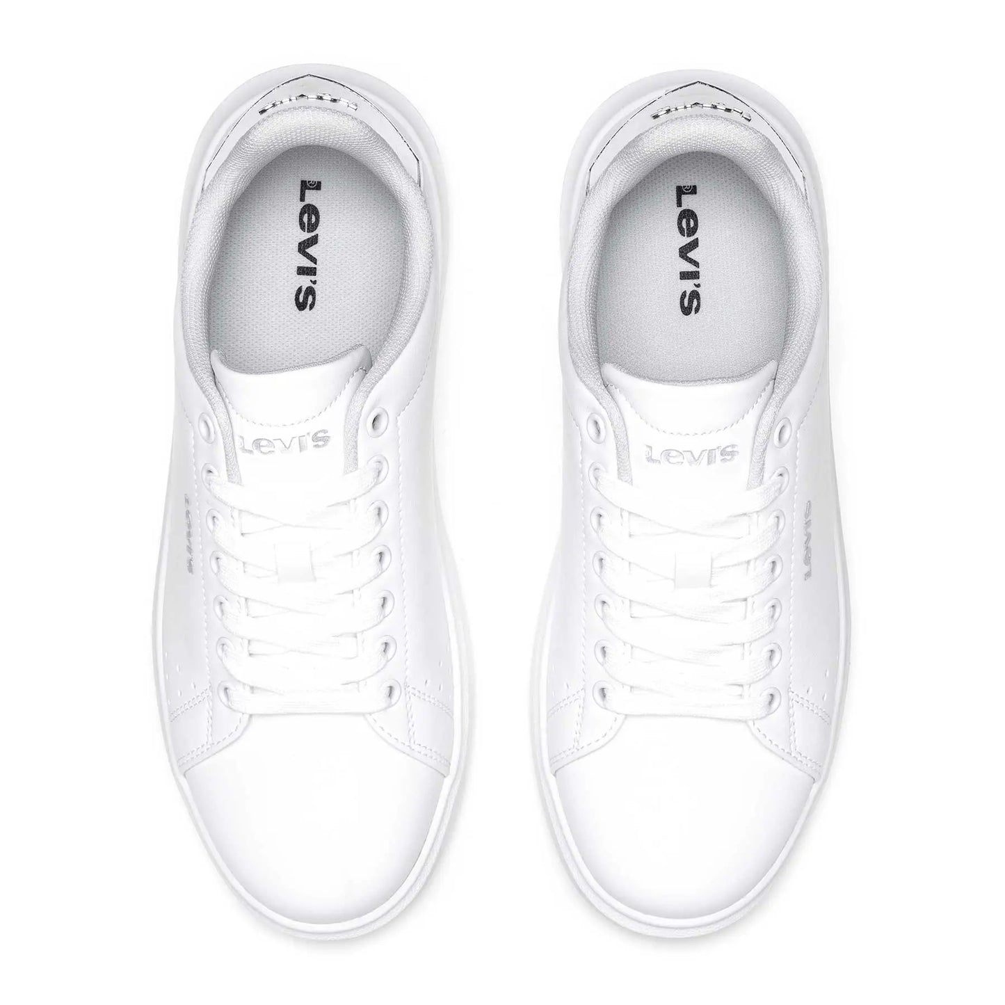 Levi's Sneakers Ellis 2.0, Sneaker Da Donna - Regular White, Silver