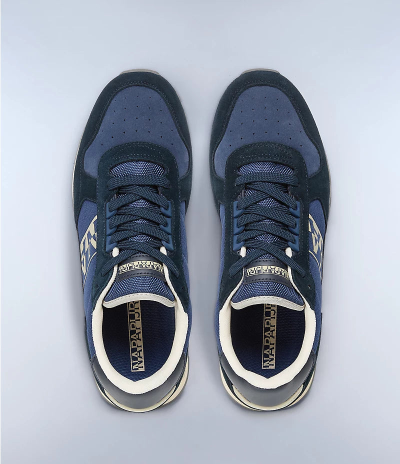 Napapijri Sneaker Stab, Scarpe Tempo Libero Uomo - Marrone, Navy