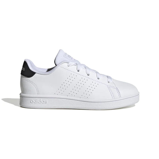 Sneakers Adidas Advantage K, Unisex - Bambini, Bianco e Nero