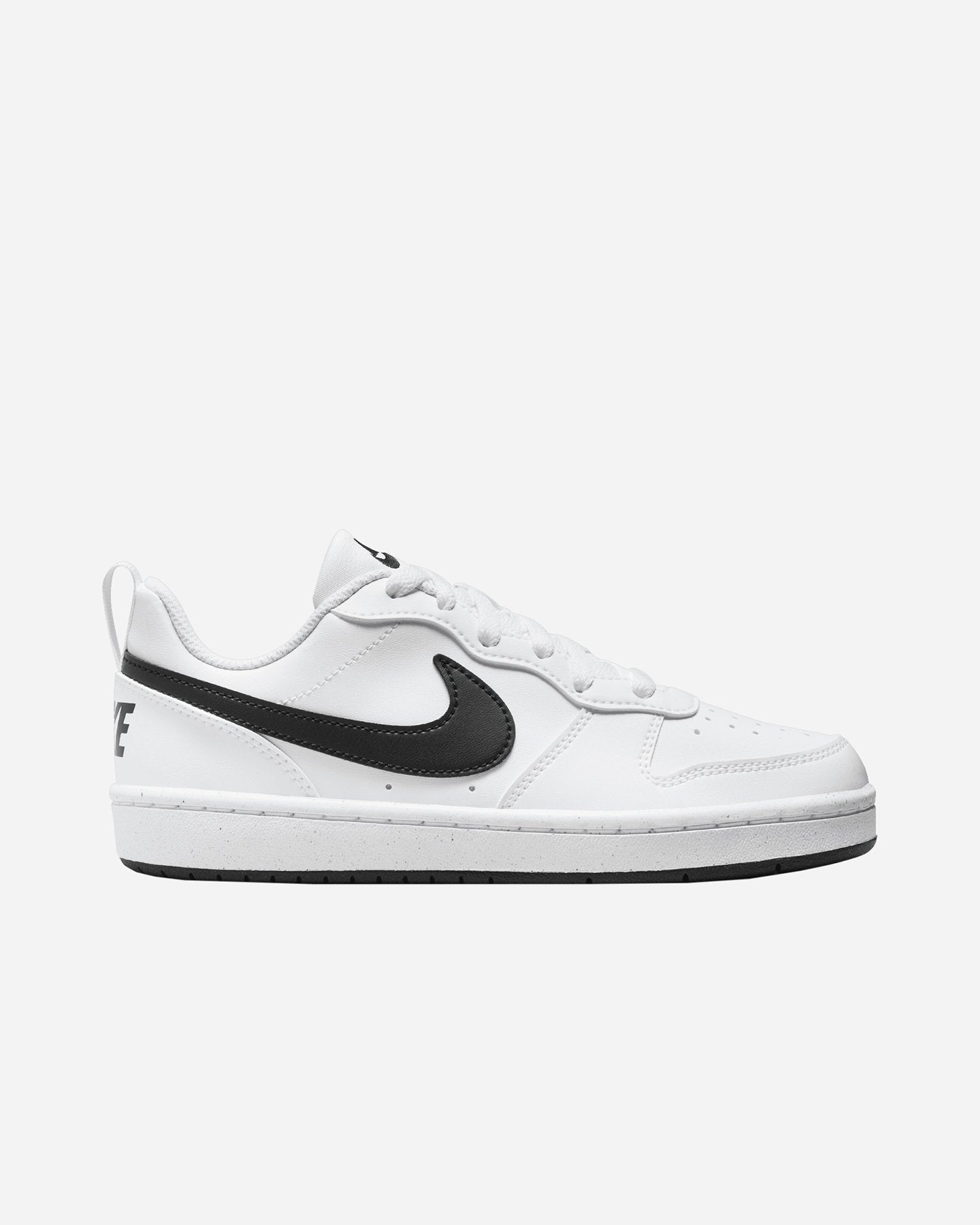 NIKE Court Borough Low Recraft (GS), Sneaker Unisex - Bianco, Bianco e Nero