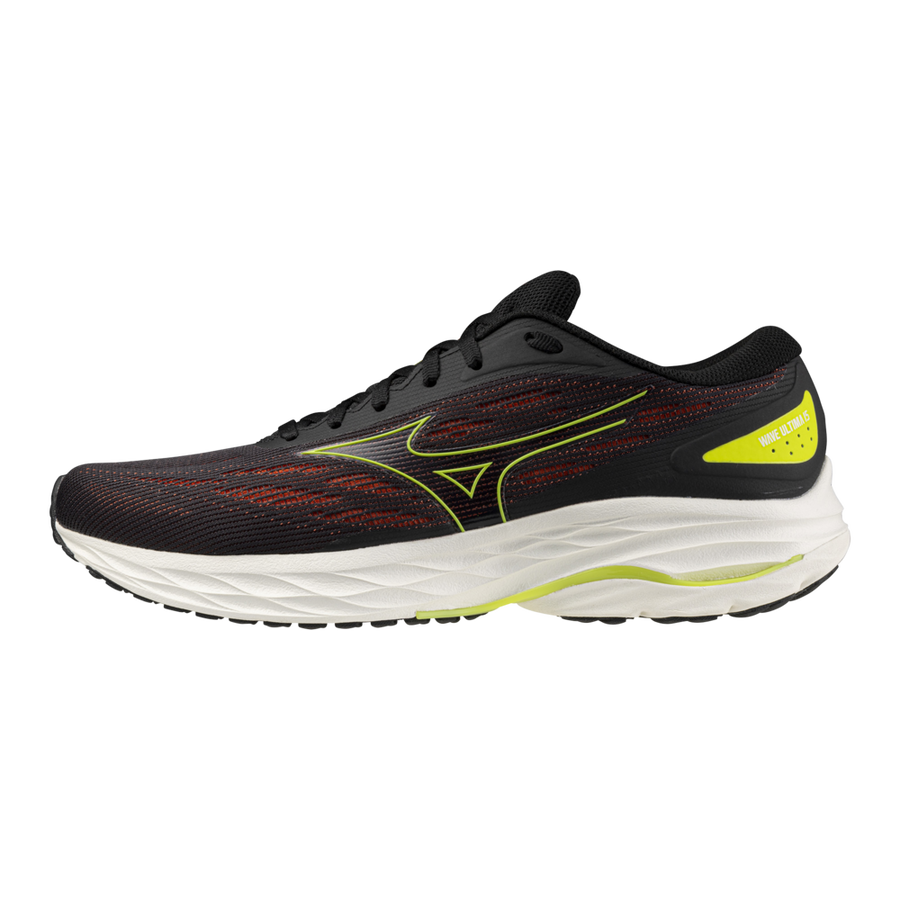 Mizuno Wave Ultima 15,  Running Uomo - Nero/Rosso