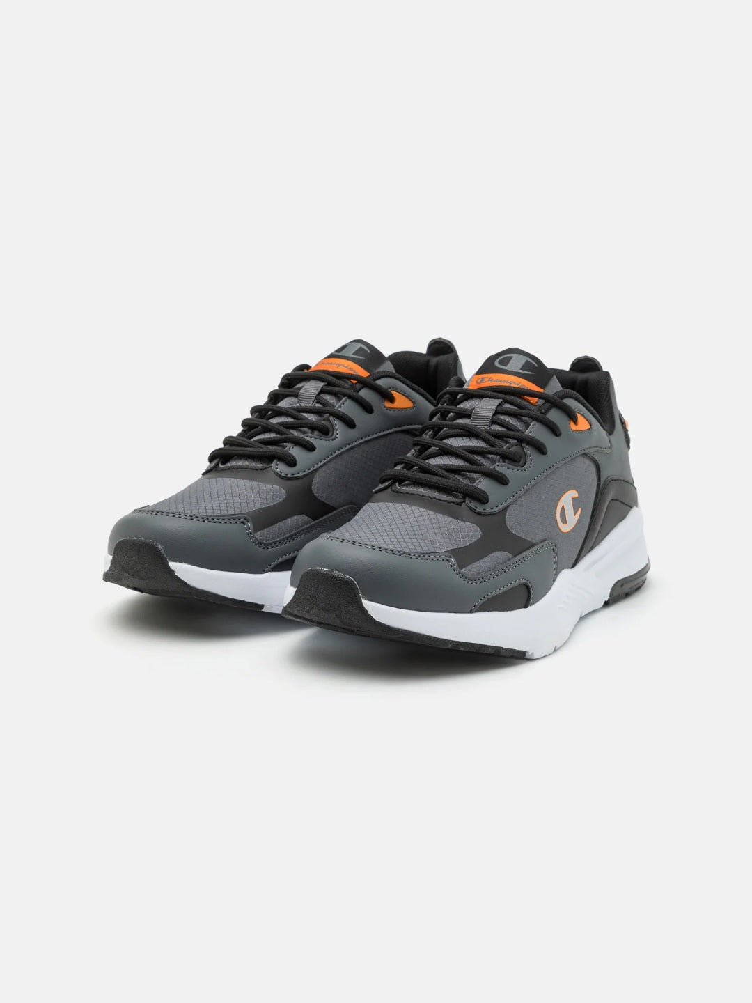 Champion Ramp Up Ripstop, Scarpe Da Ginnastica Uomo - Bianco, Grigio