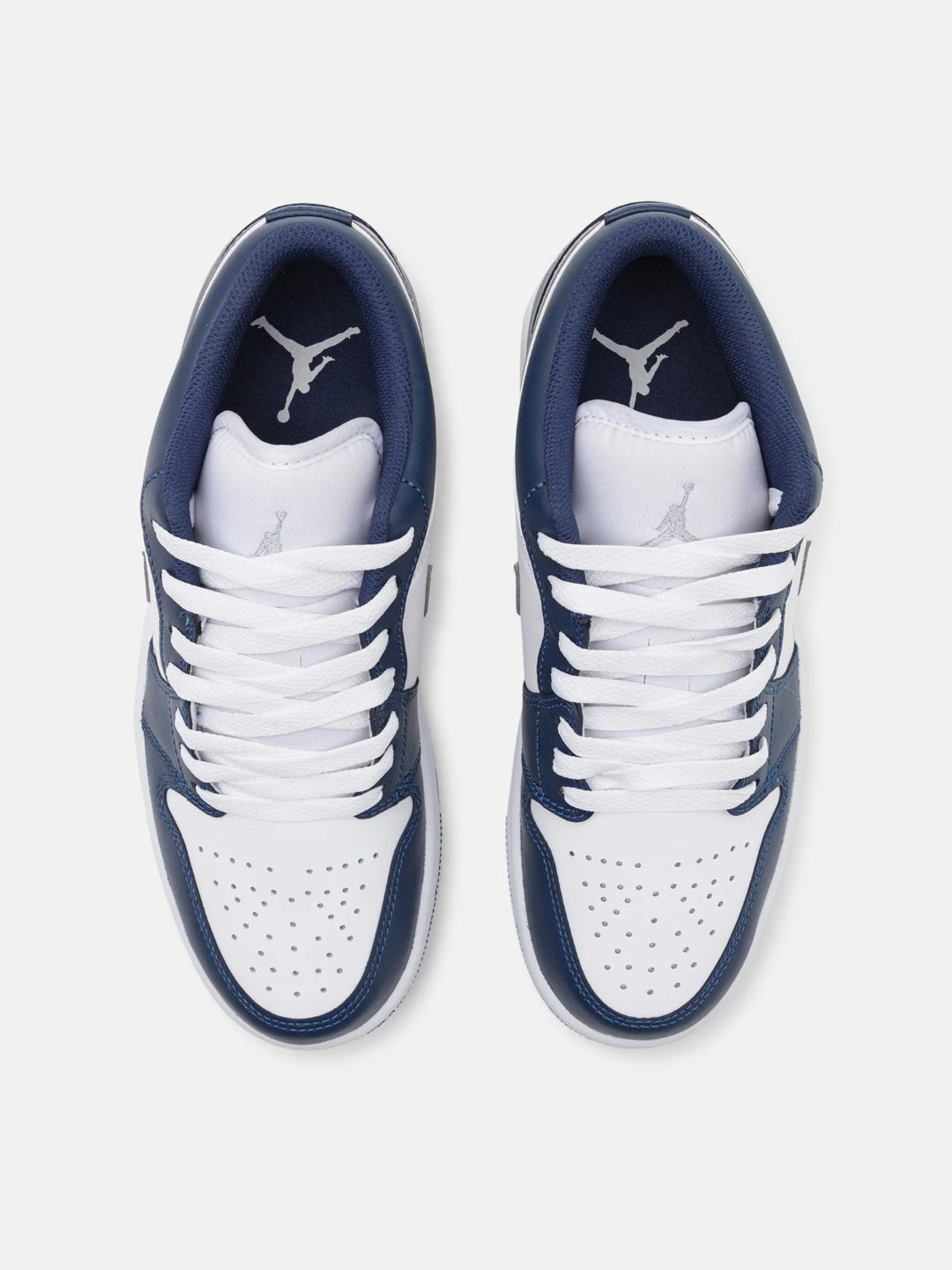 Jordan 1 Low Midnight Navy Wolf Grey (GS)