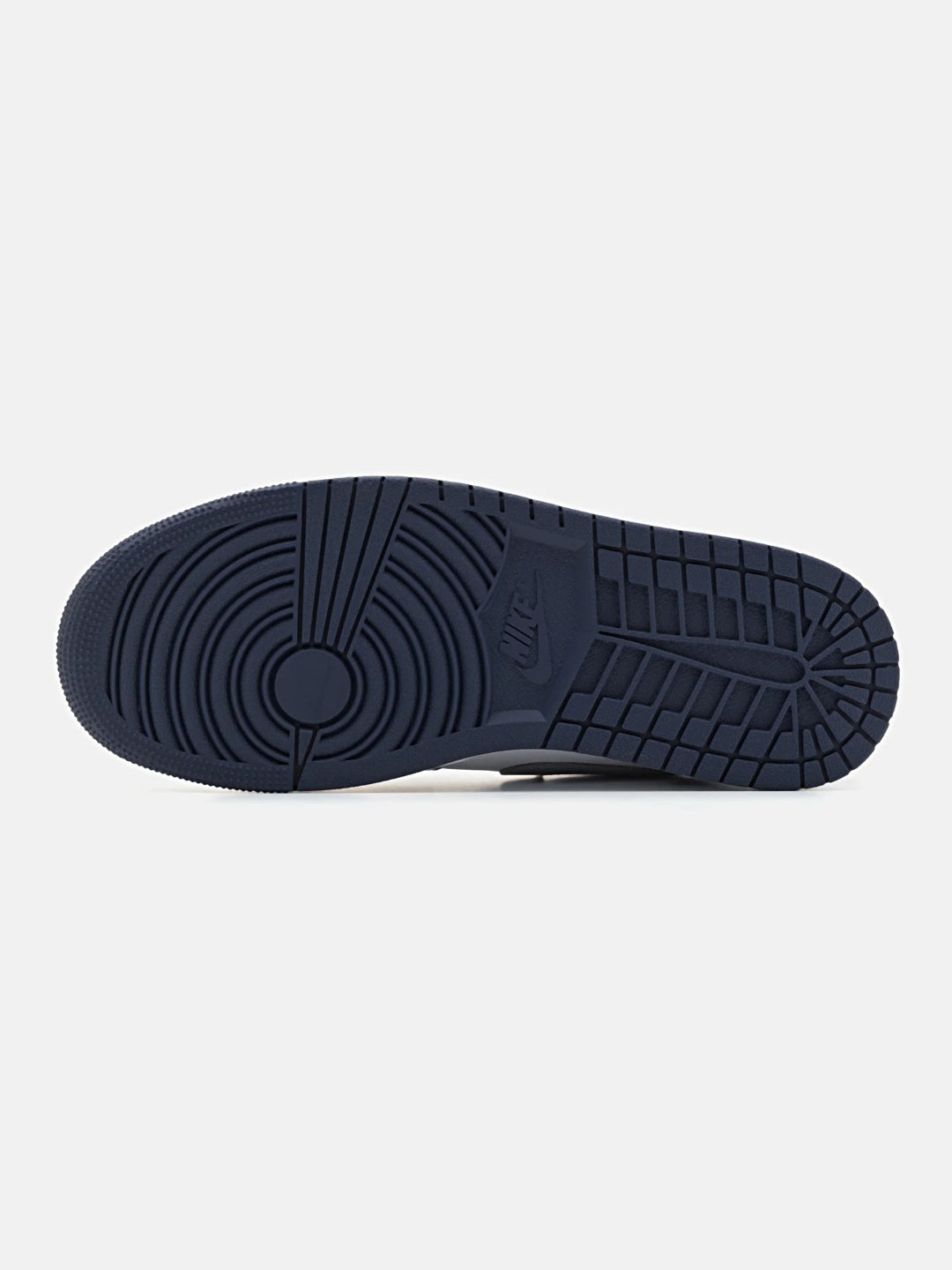 Jordan 1 Low Midnight Navy Wolf Grey (GS)