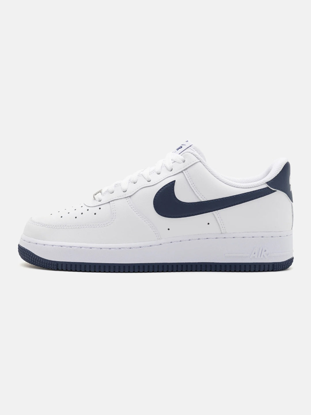 Nike Air Force 1 '07 White - Midnight Navy (2024) Uomo