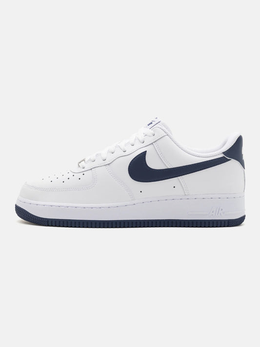 Nike Air Force 1 '07 White - Midnight Navy (2024) Uomo