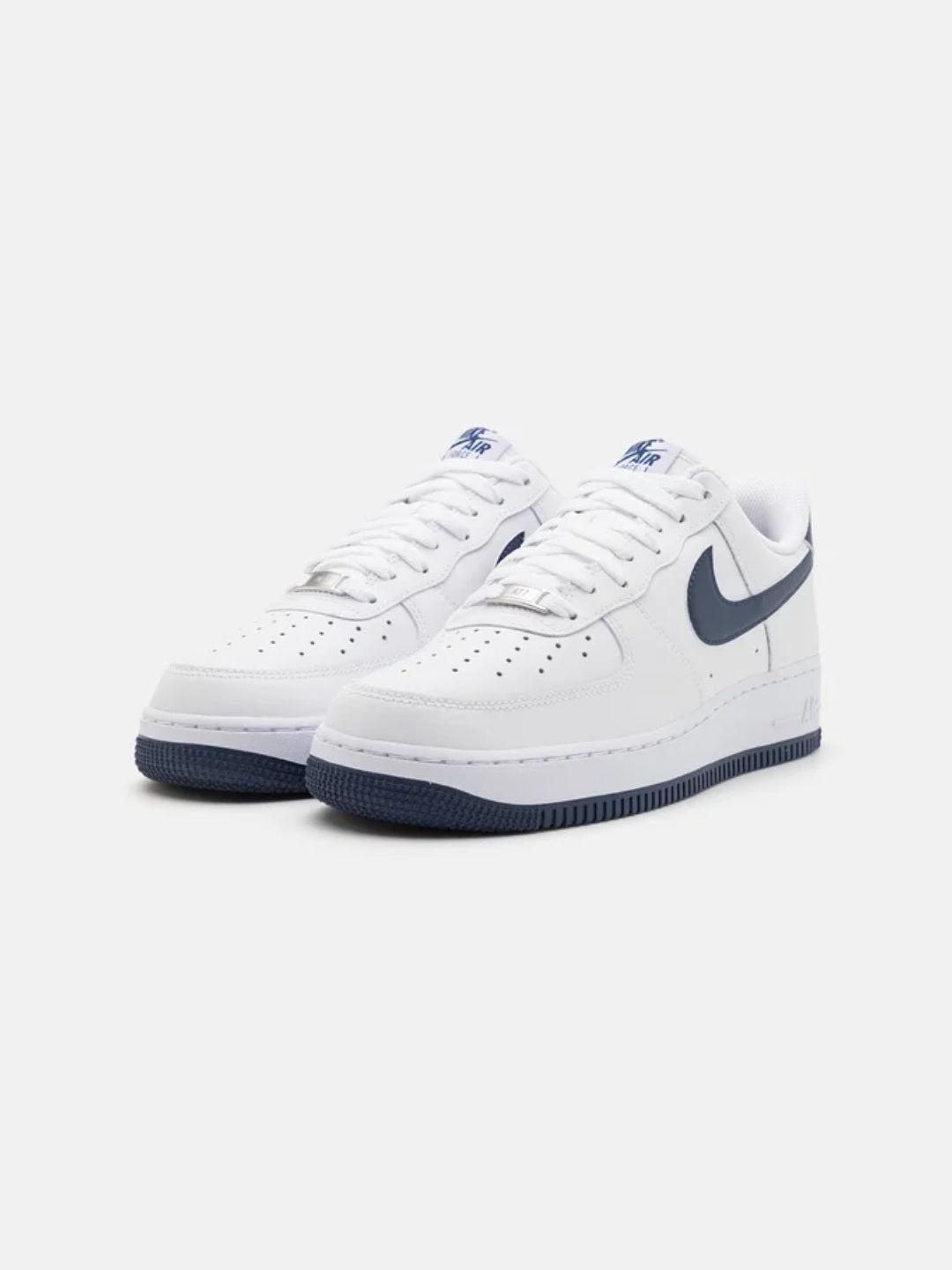 Nike Air Force 1 '07 White - Midnight Navy (2024) Uomo