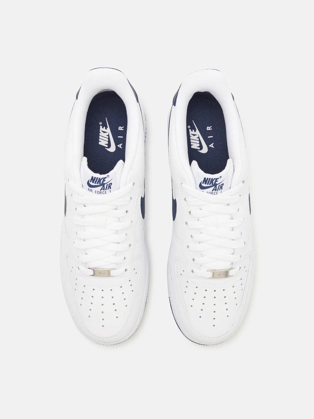 Nike Air Force 1 '07 White - Midnight Navy (2024) Uomo