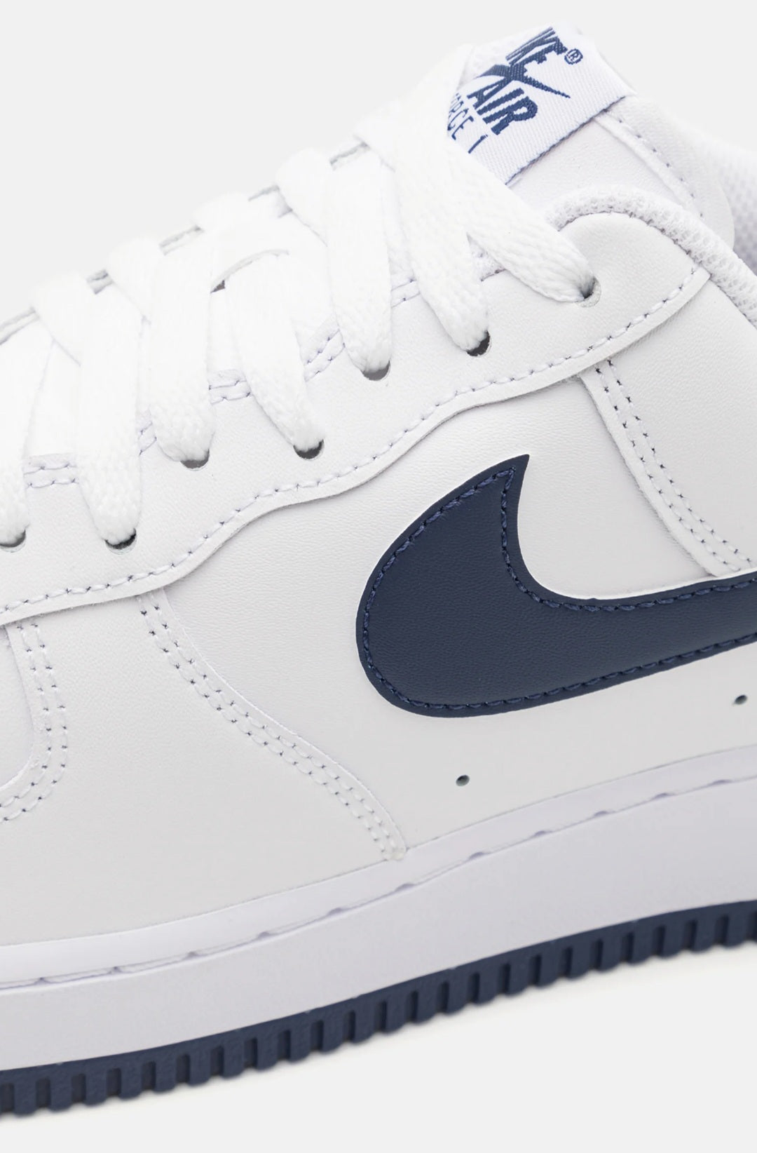 Nike Air Force 1 '07 White - Midnight Navy (2024) Uomo