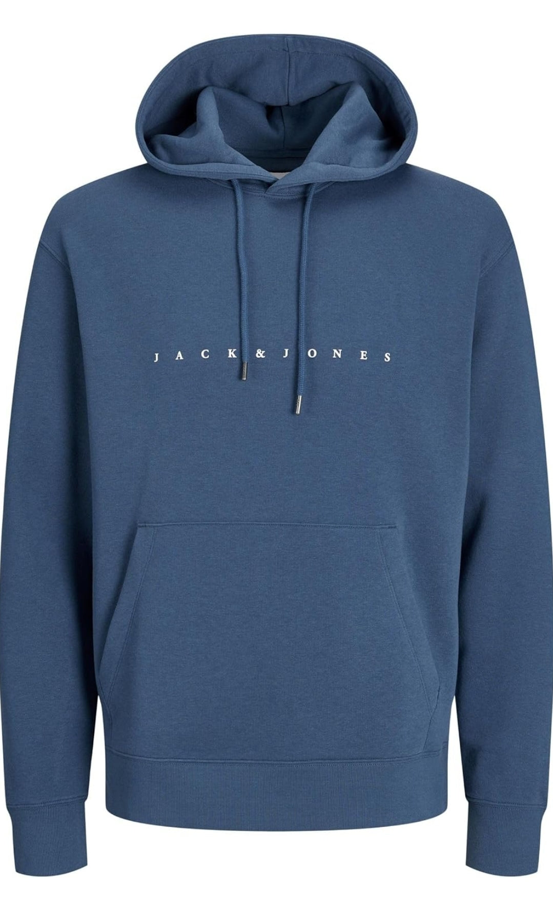 JACK & JONES, JJESTAR JJ SWEAT HOOD NOOS, Felpa Uomo - Beige / Navy / Oceanview