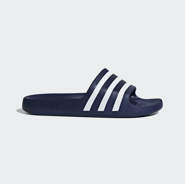 Adidas Adilette Aqua, Ciabatte Unisex Adulto - Nero, Blu