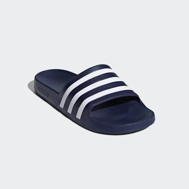 Adidas Adilette Aqua, Ciabatte Unisex Adulto - Nero, Blu