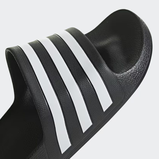 Adidas Adilette Aqua, Ciabatte Unisex Adulto - Nero, Blu