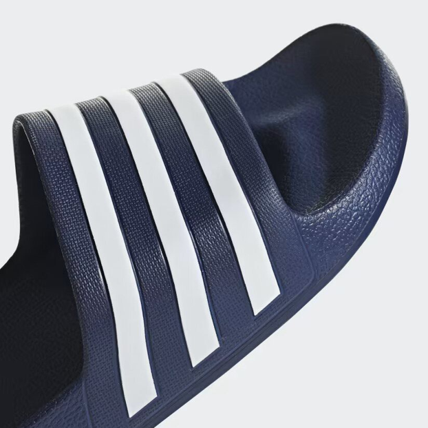 Adidas Adilette Aqua, Ciabatte Unisex Adulto - Nero, Blu