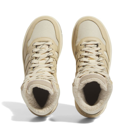 Adidas Hoops Mid 3.0 K, Scarpa Alta Da Ginnastica - Beige e Verde